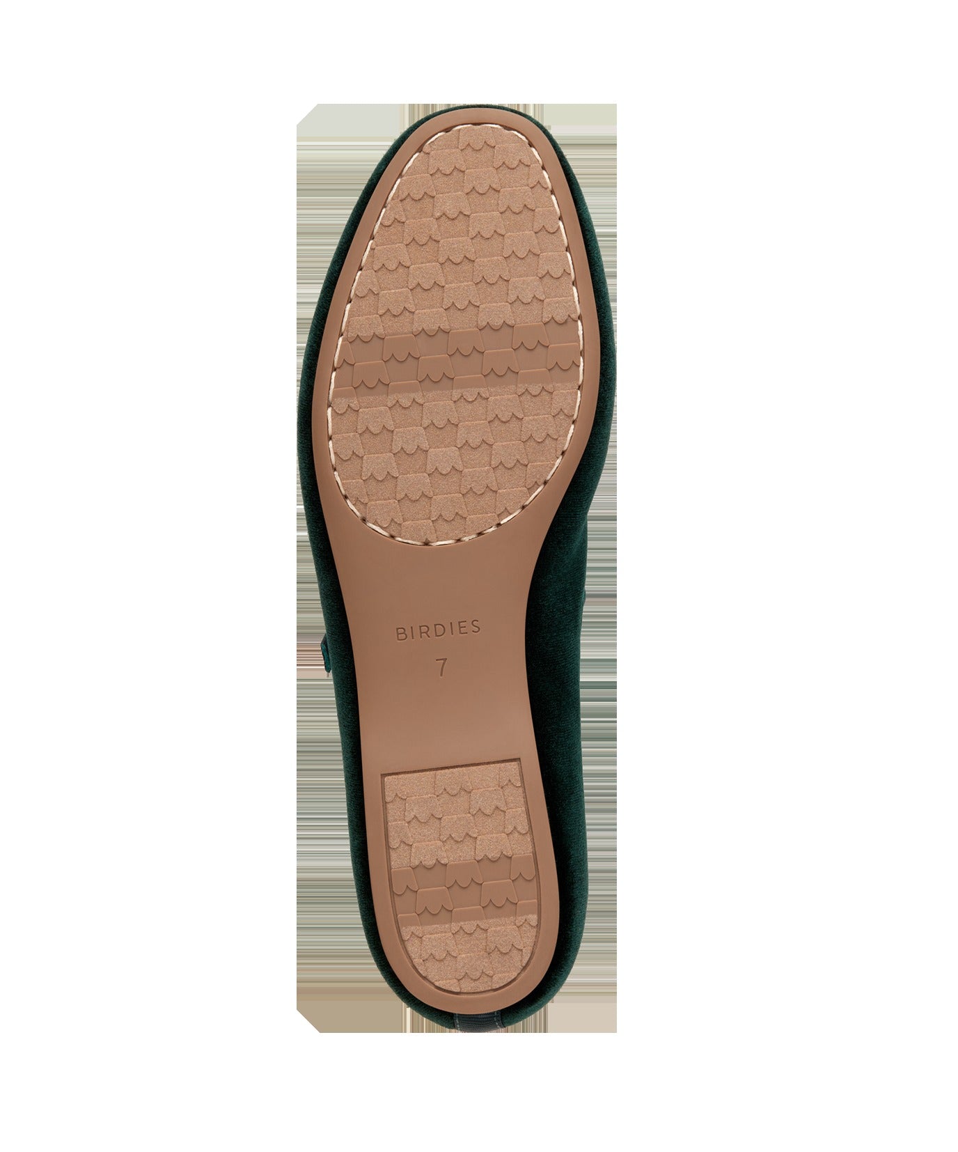 The Hummingbird Mary Jane - Dark Green Velvet