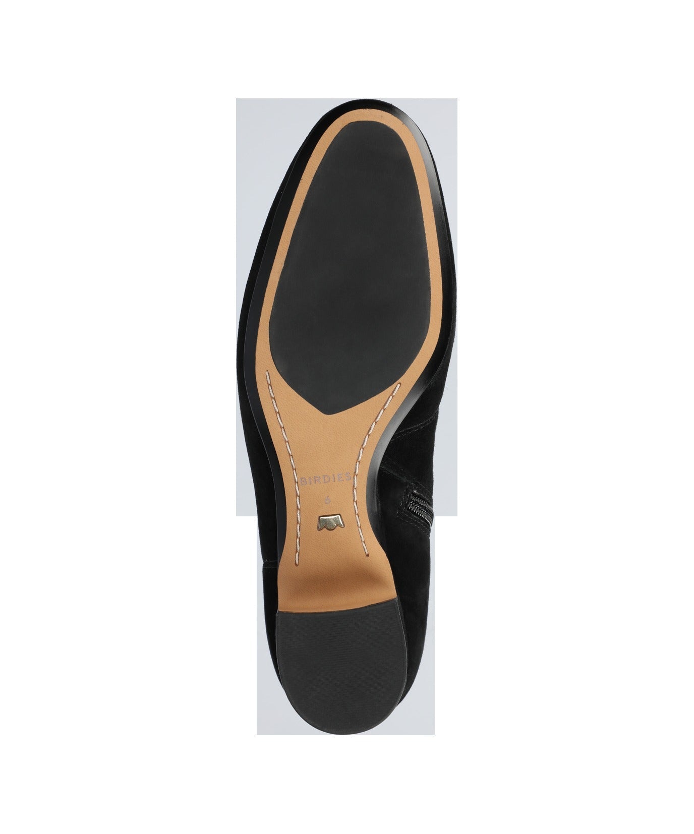 The Starling 50 Bootie - Black Stretch Suede