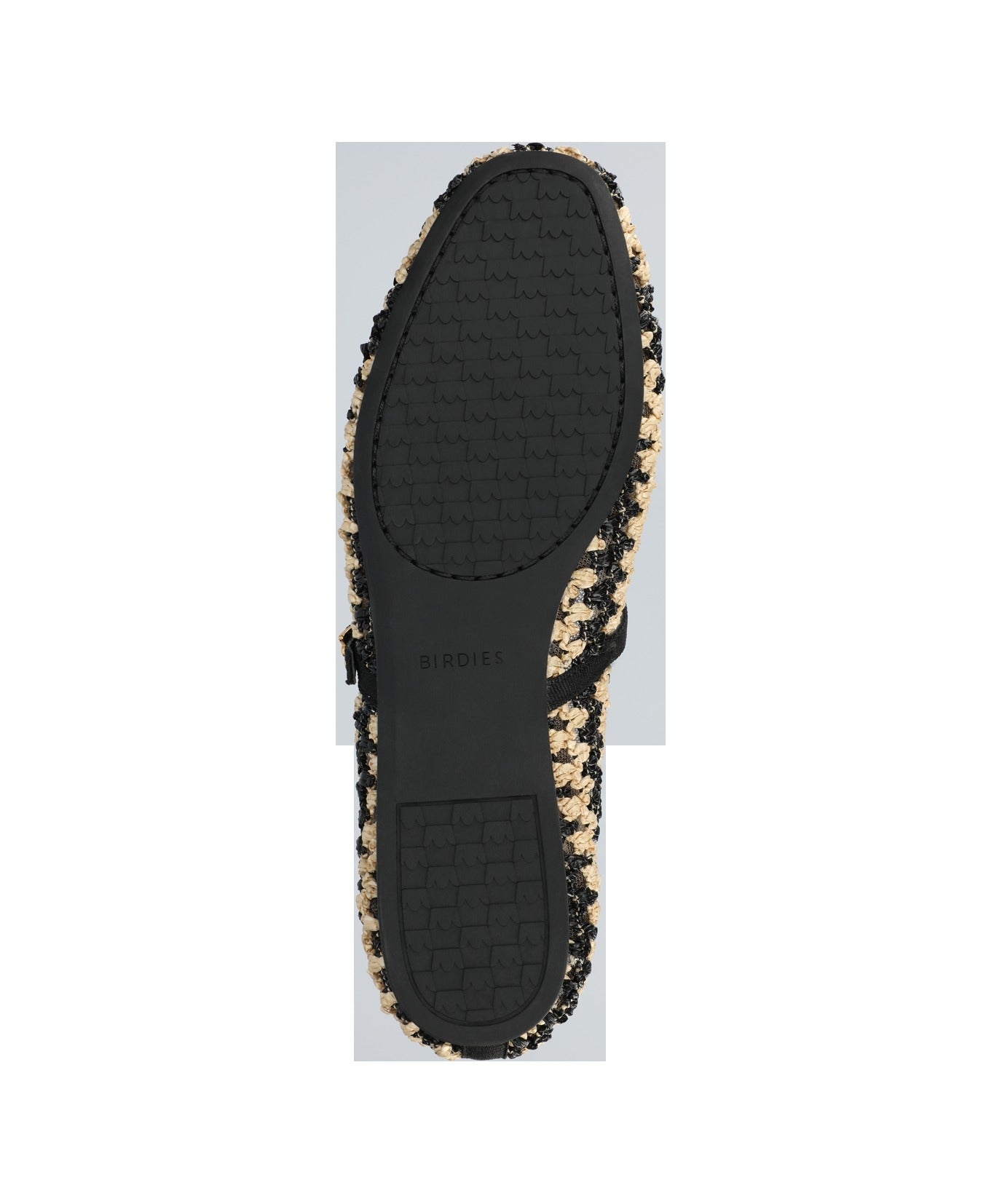 The Hummingbird Mary Jane - Black/Natural Openweave