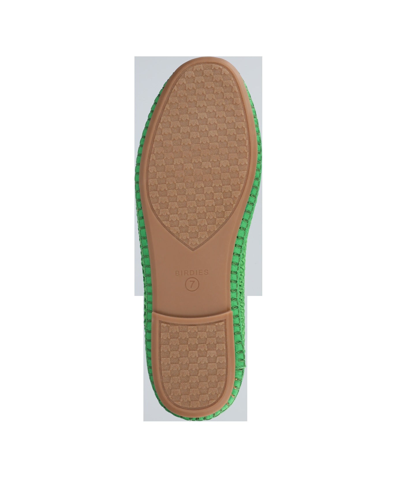 The Heron - Kelly Green Woven Satin