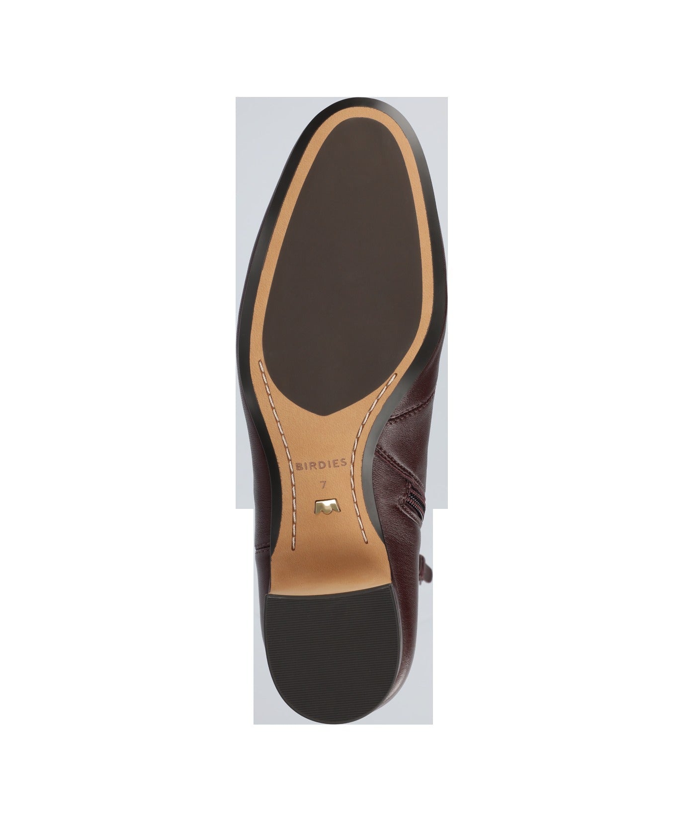 The Starling 50 Bootie - Burgundy Stretch Leather