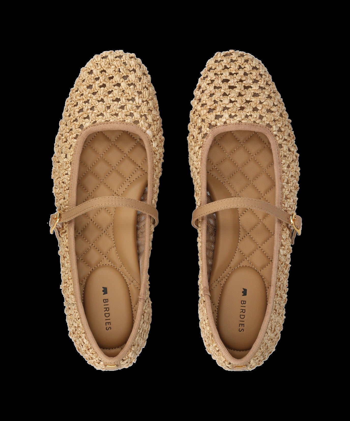 The Hummingbird Mary Jane - Tan Openweave