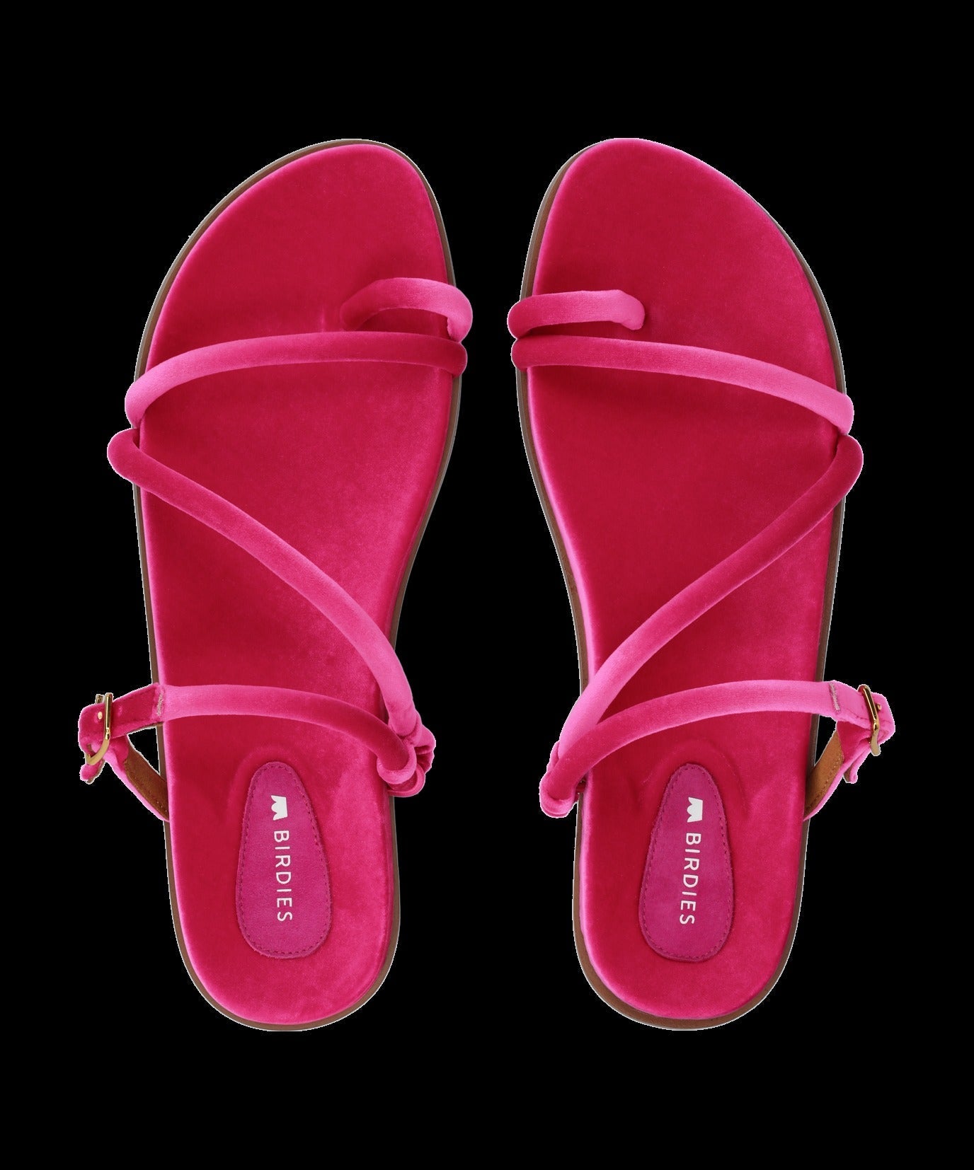 The Sunbird String - Hot Pink Velvet