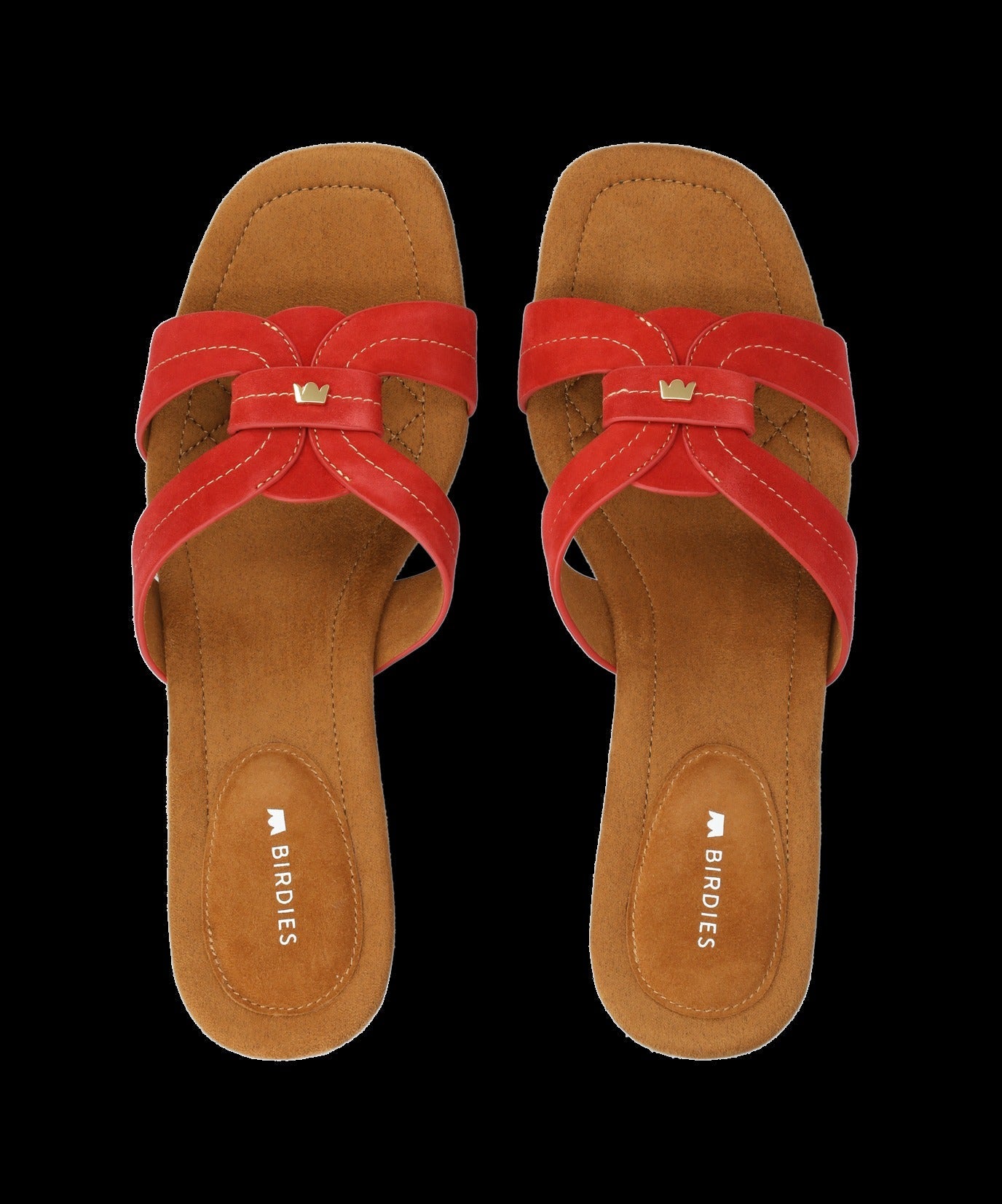 The Kiwi 40 Icon - Red Suede