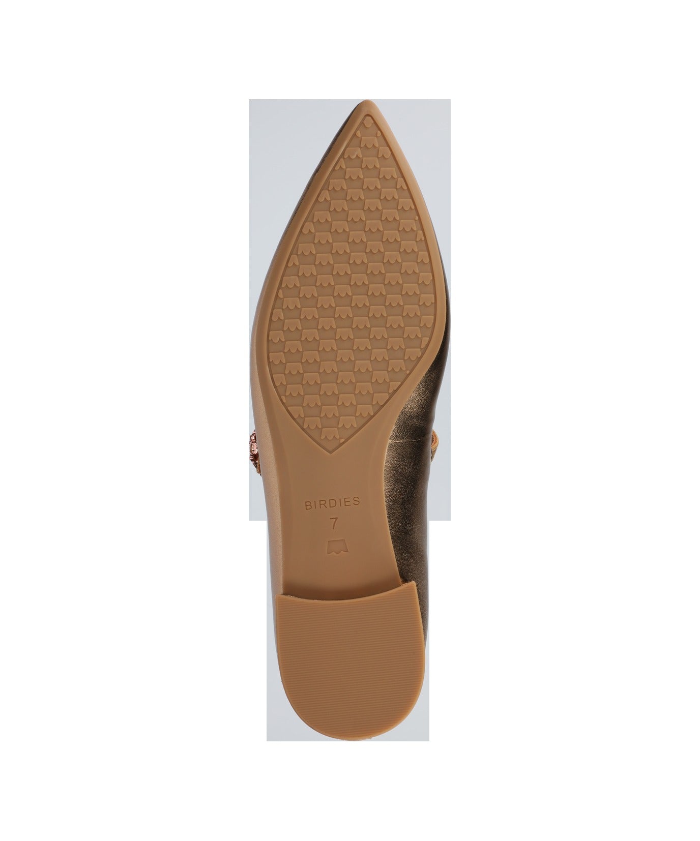 The Goldfinch 15 Mary Jane - Vintage Gold Metal Leather