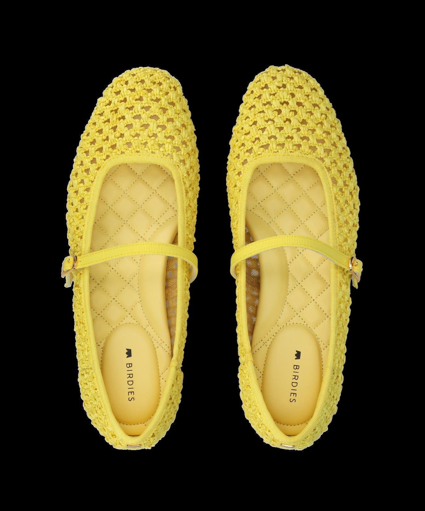 The Hummingbird Mary Jane - Sunflower Openweave