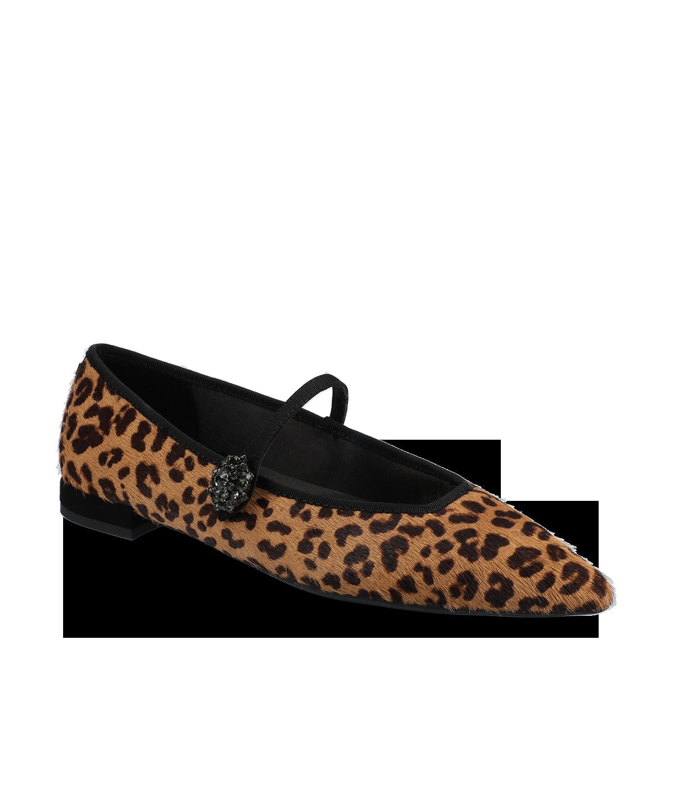 The Goldfinch 15 Mary Jane - Leopardprint Haircalf