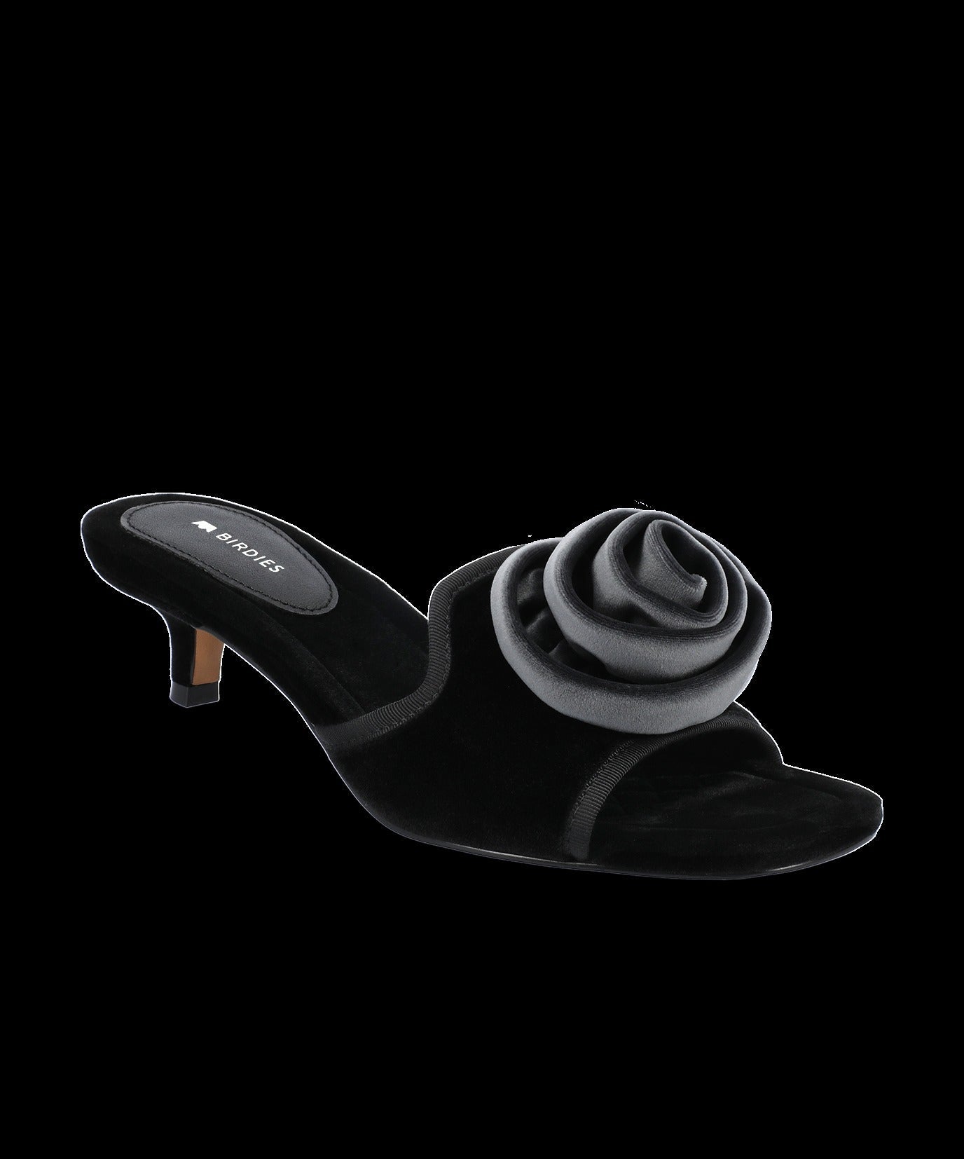 The Kiwi Kitten Flower - Black Velvet