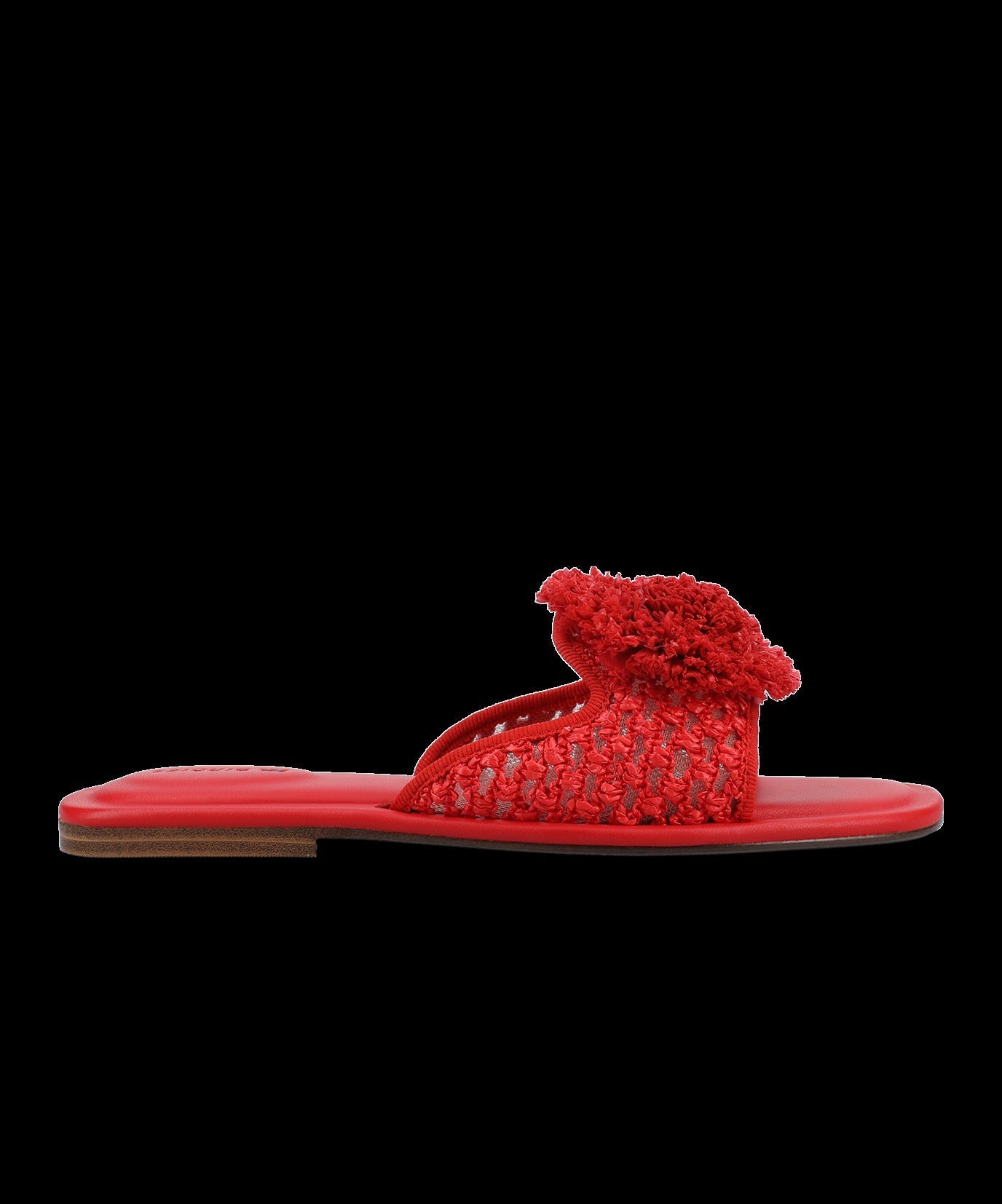 The Kiwi Pom - Red Openweave