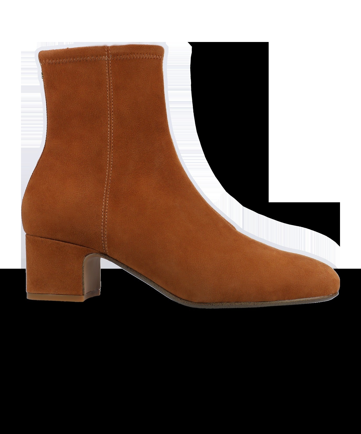 The Starling 50 Bootie - Tan Stretch Suede