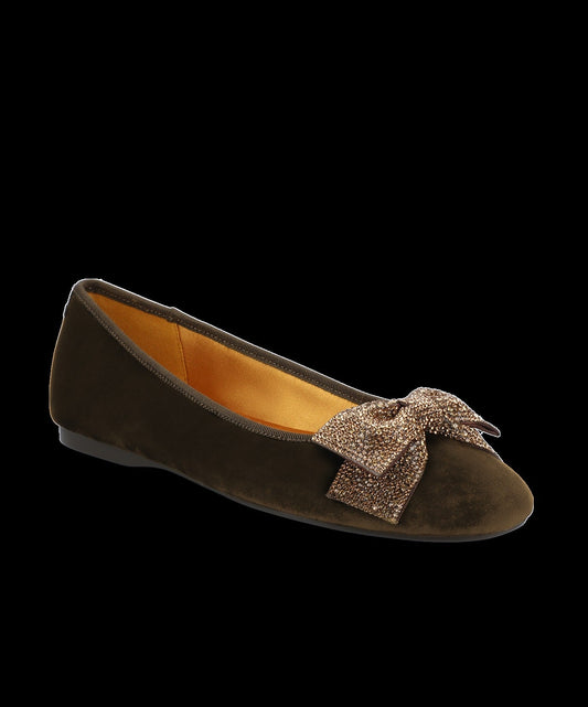 The Hummingbird Jewelry Bow - Deep Earth Velvet