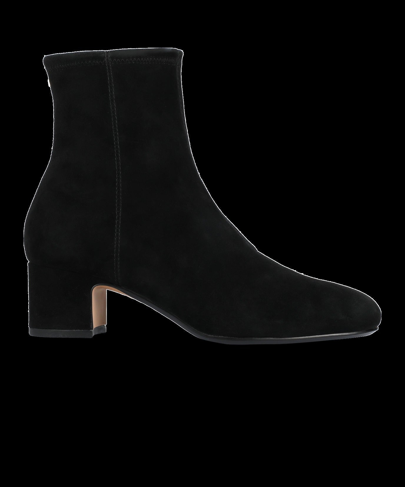 The Starling 50 Bootie - Black Stretch Suede
