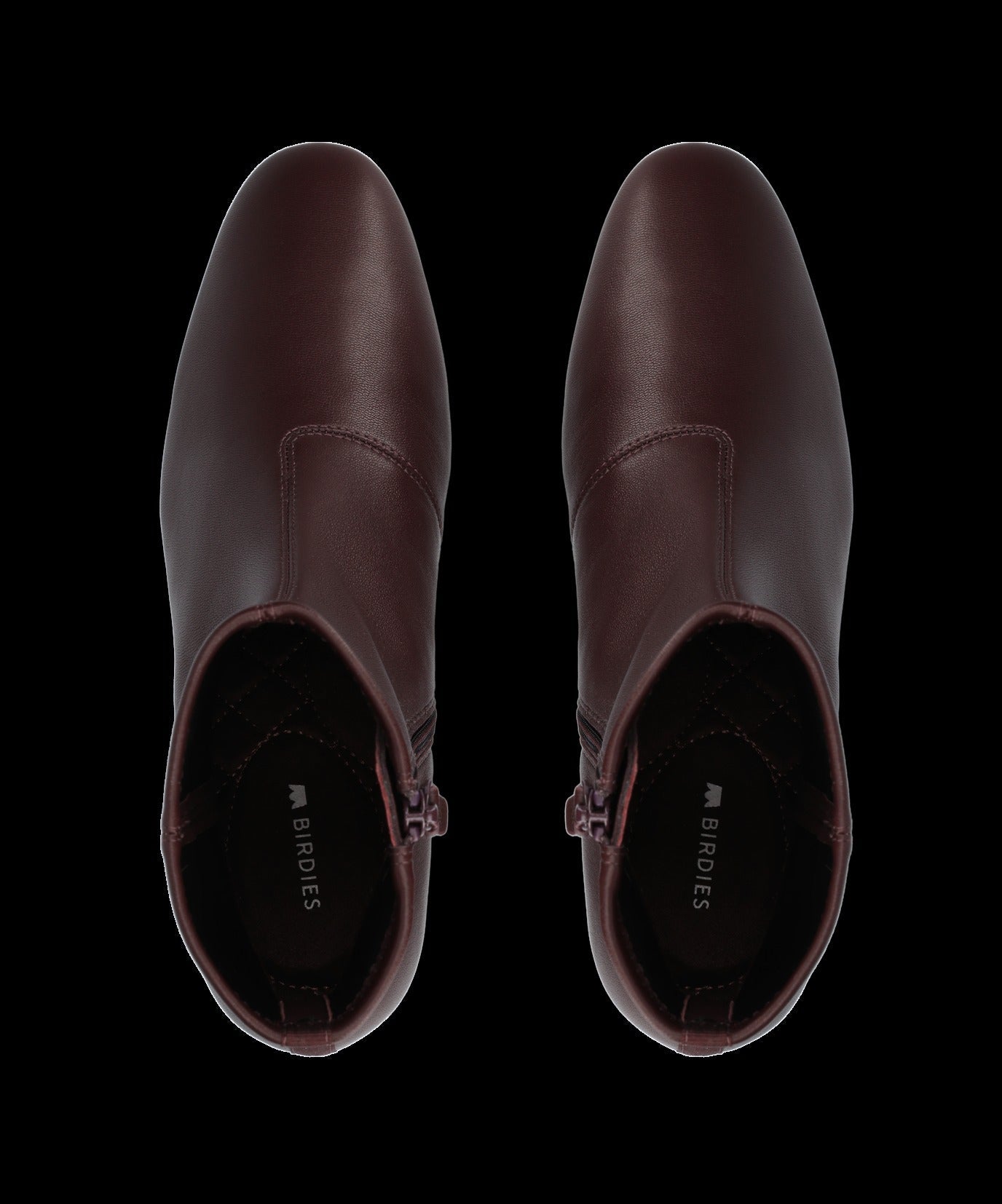 The Starling 50 Bootie - Burgundy Stretch Leather