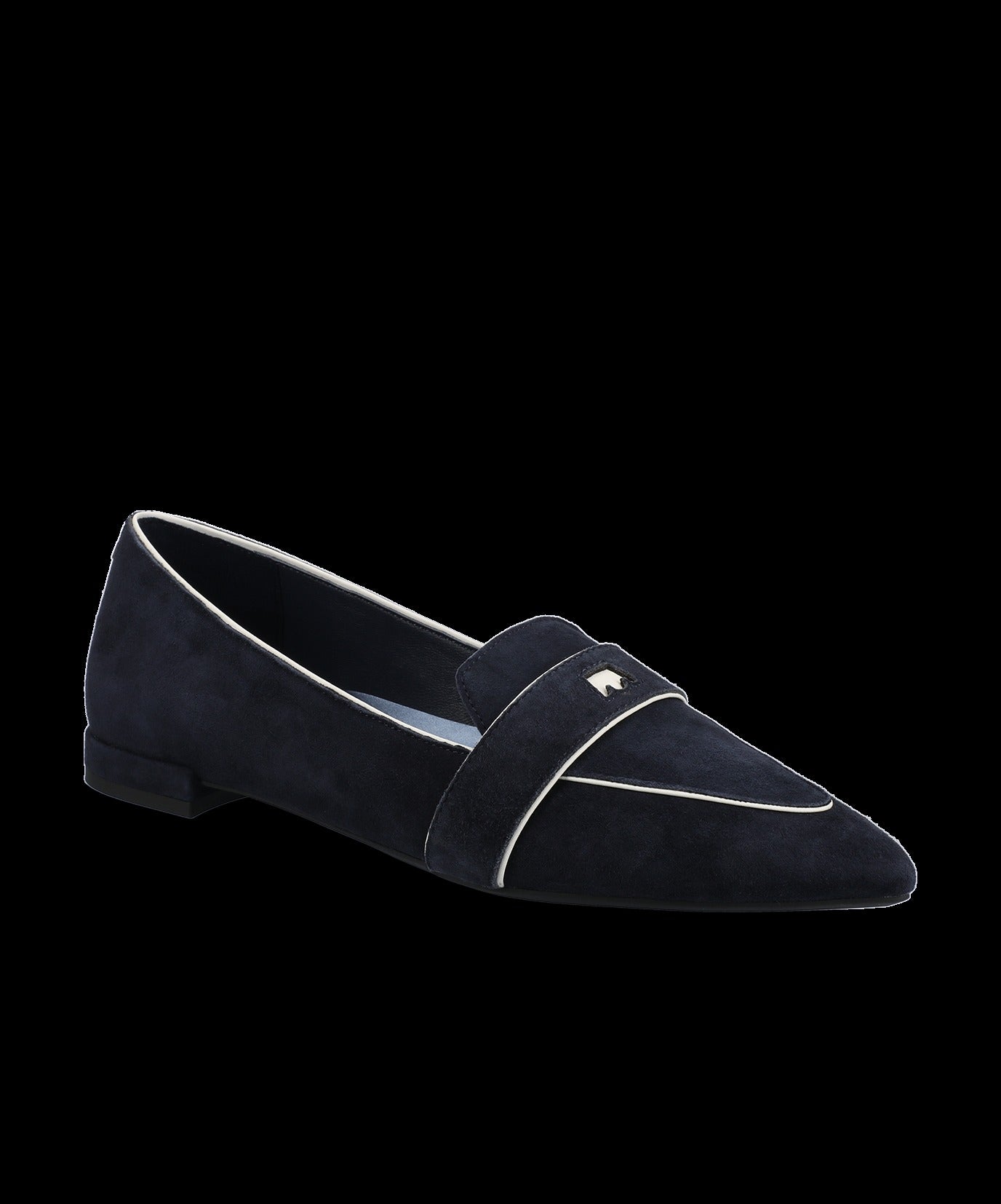 The Sparrow Loafer - Navy Suede