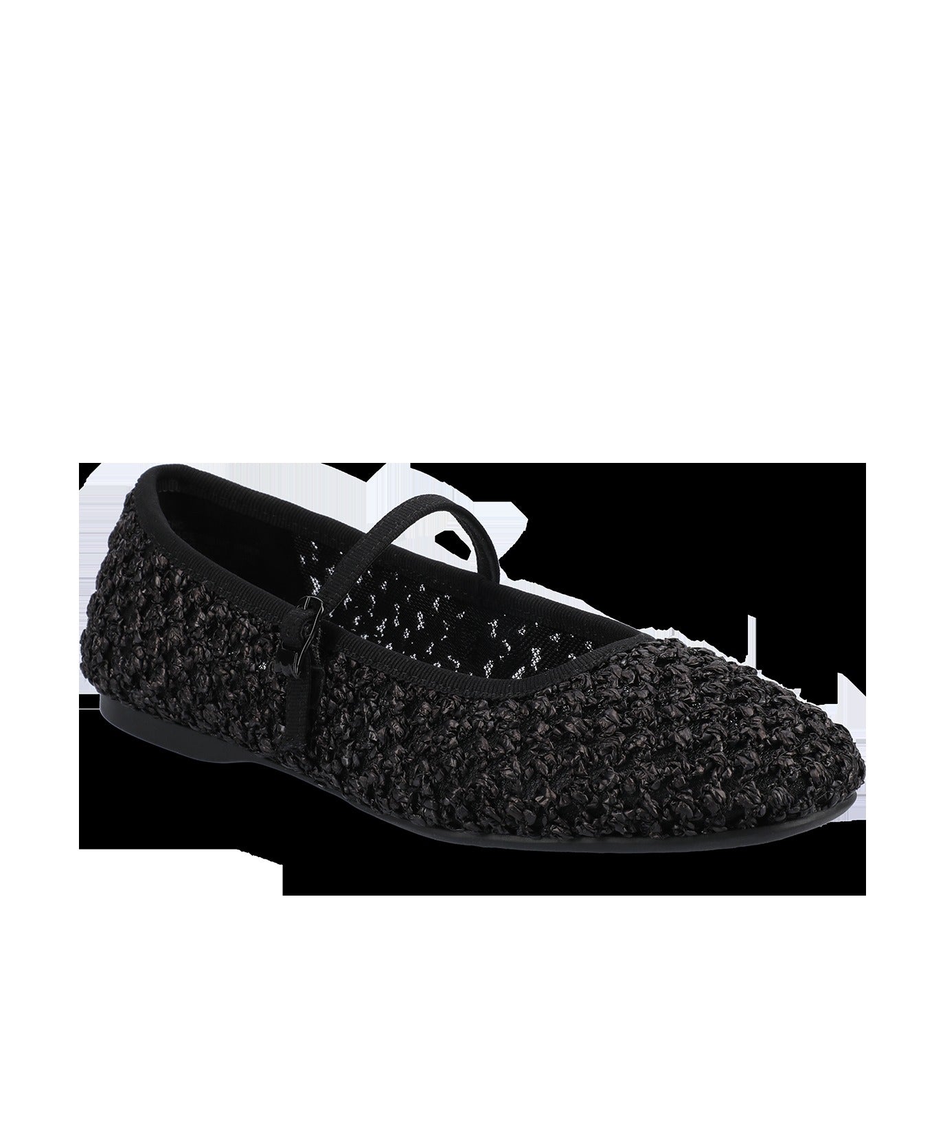 The Hummingbird Mary Jane - Black Openweave