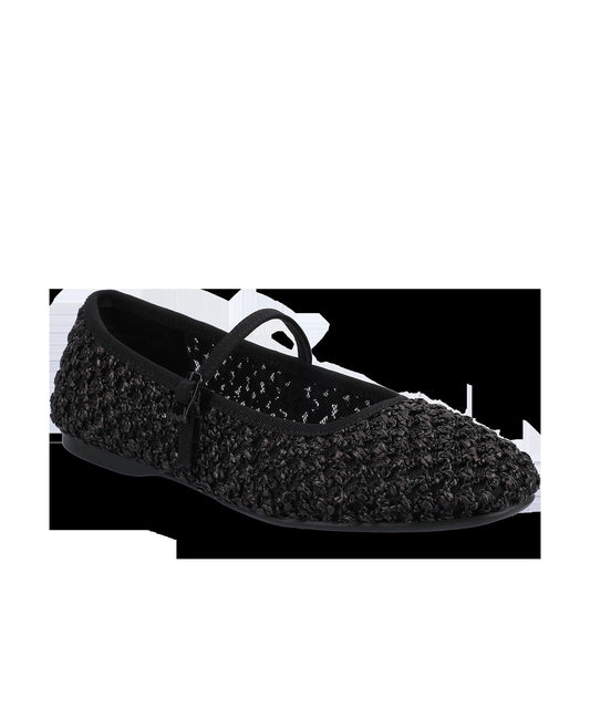 The Hummingbird Mary Jane - Black Openweave