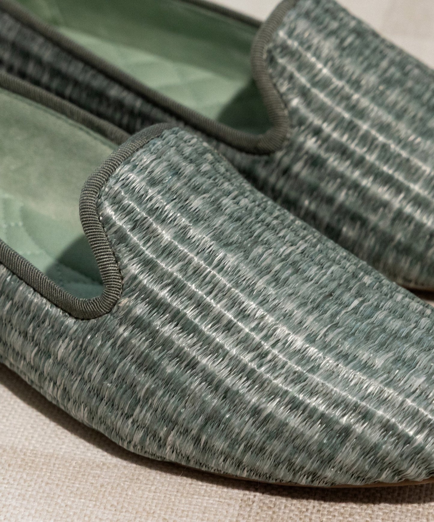The Starling - Seafoam Raffia