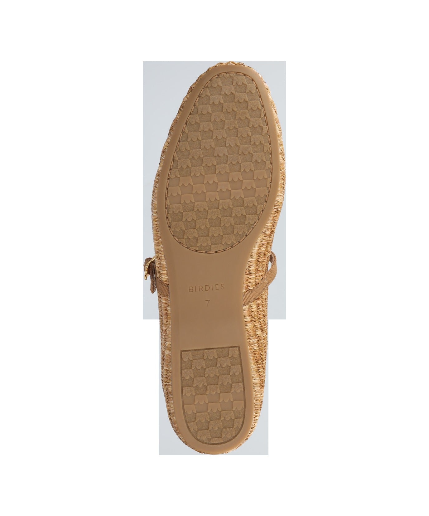 The Hummingbird Mary Jane - Tan Raffia