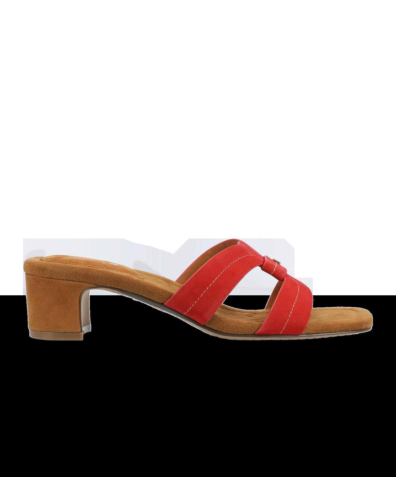 The Kiwi 40 Icon - Red Suede