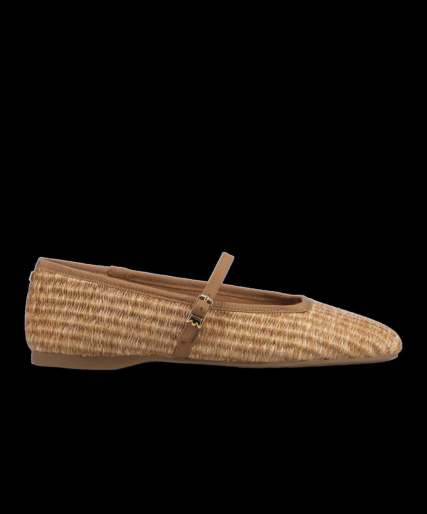 The Hummingbird Mary Jane - Tan Raffia