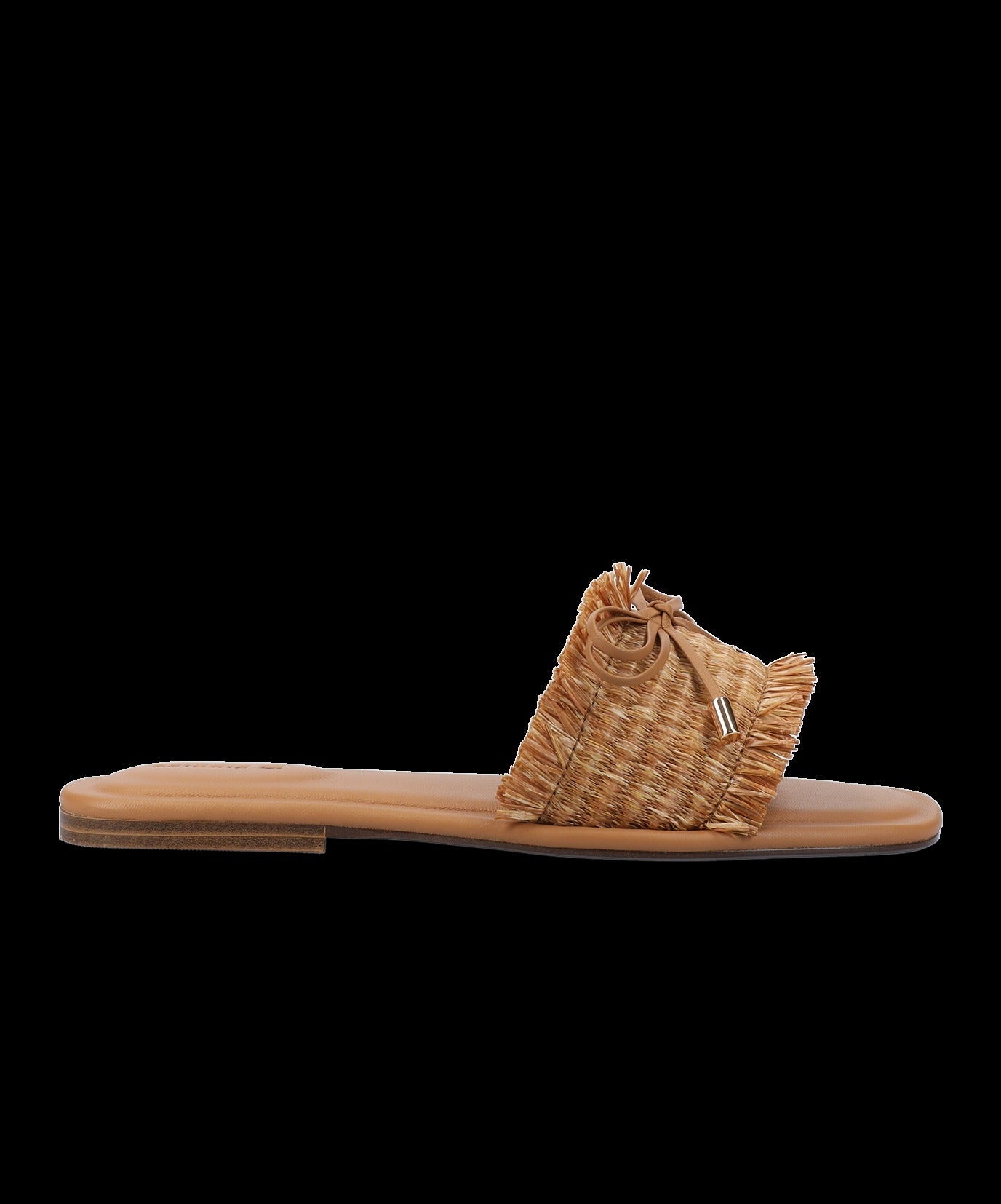 The Kiwi Bow - Tan Raffia