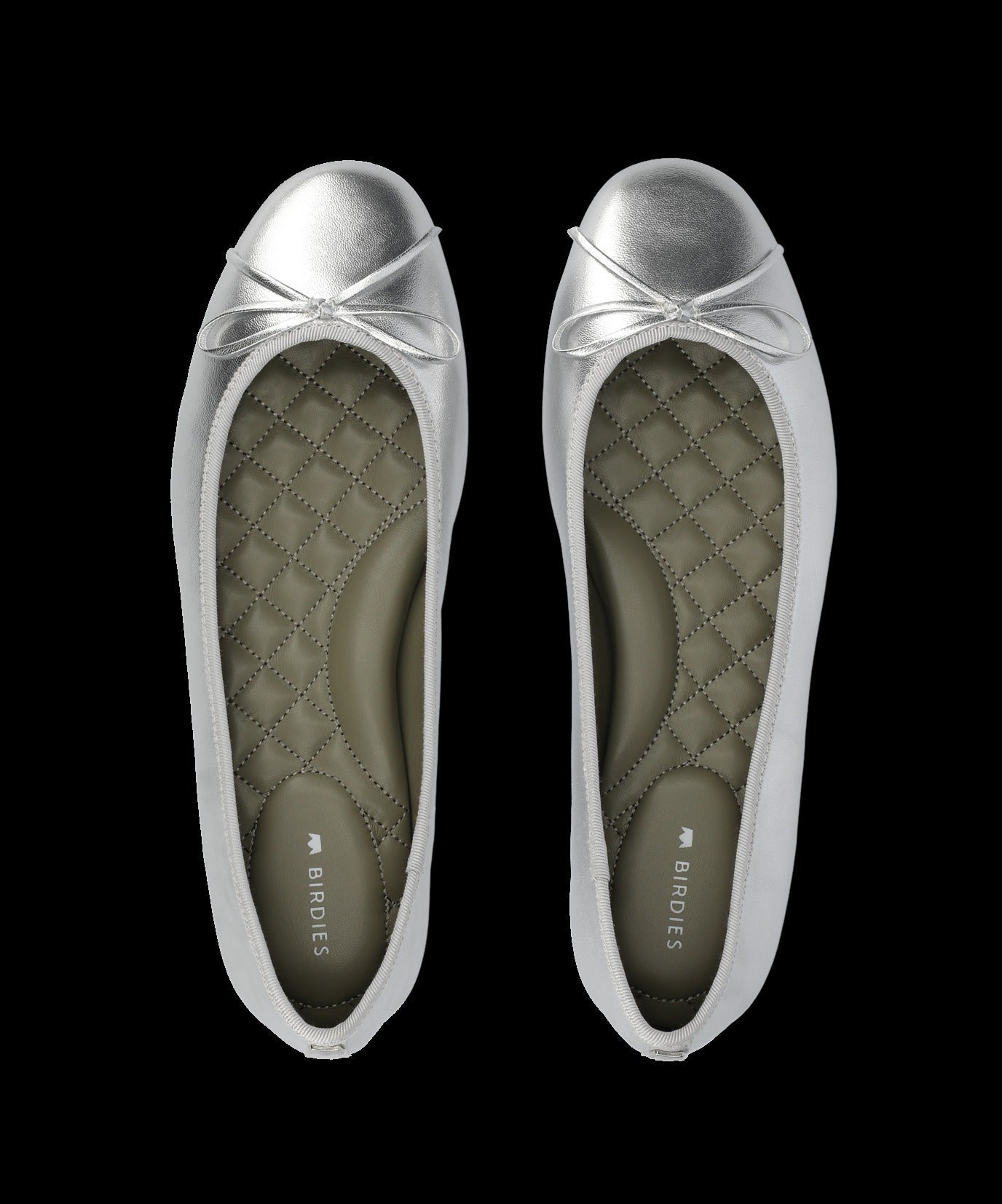 The Hummingbird - Silver Metal Leather