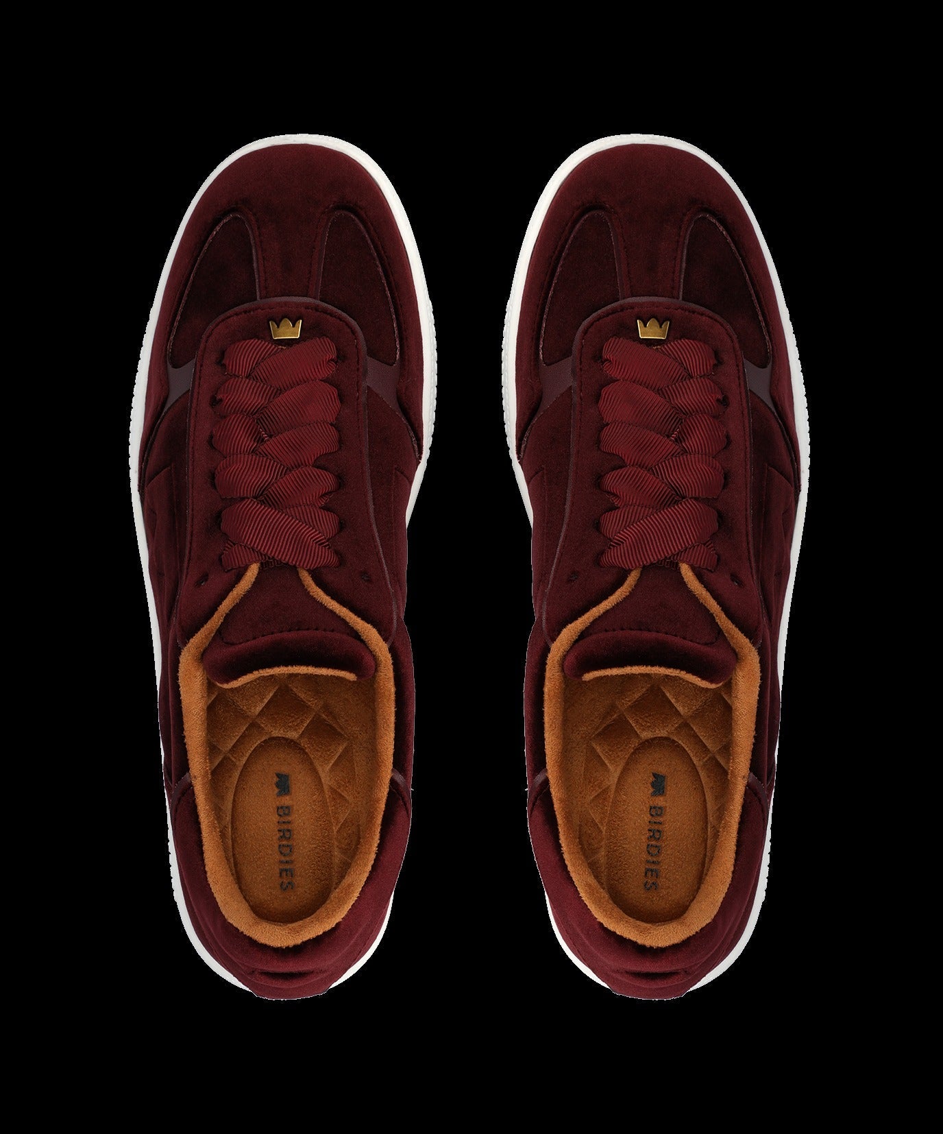 The Jay Sneaker - Burgundy Velvet