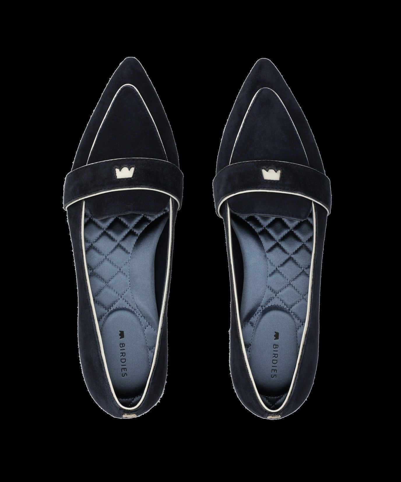 The Sparrow Loafer - Navy Suede