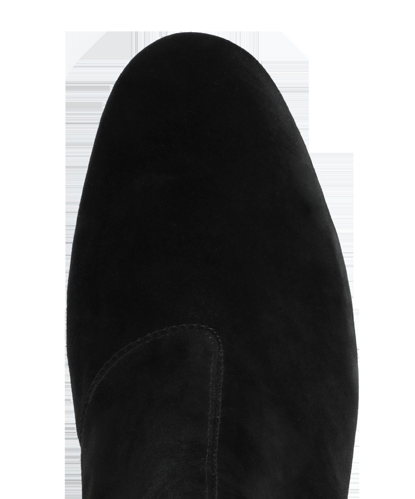 The Starling 50 Bootie - Black Stretch Suede