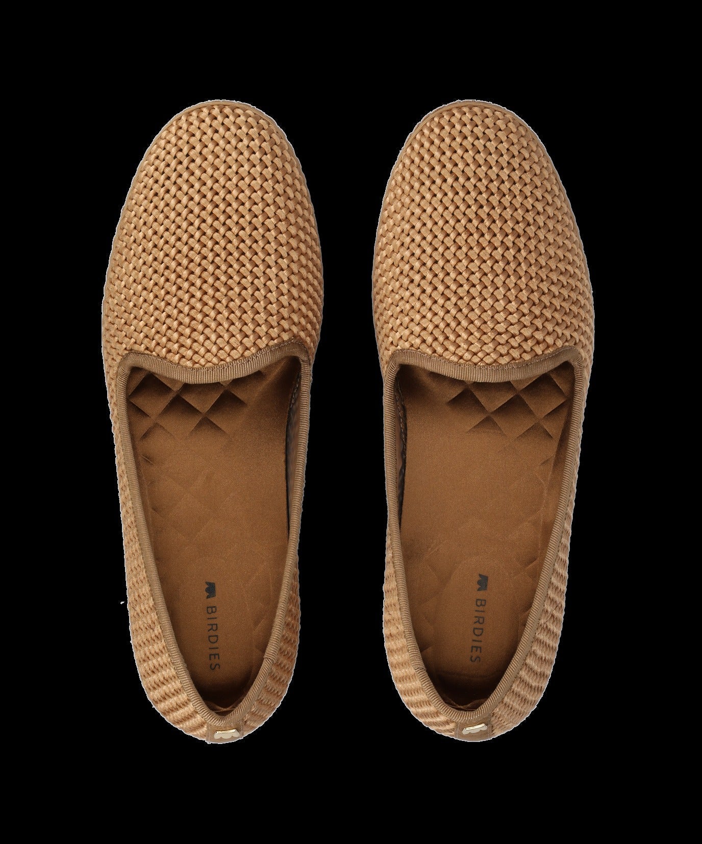 The Heron - Gold Woven Satin