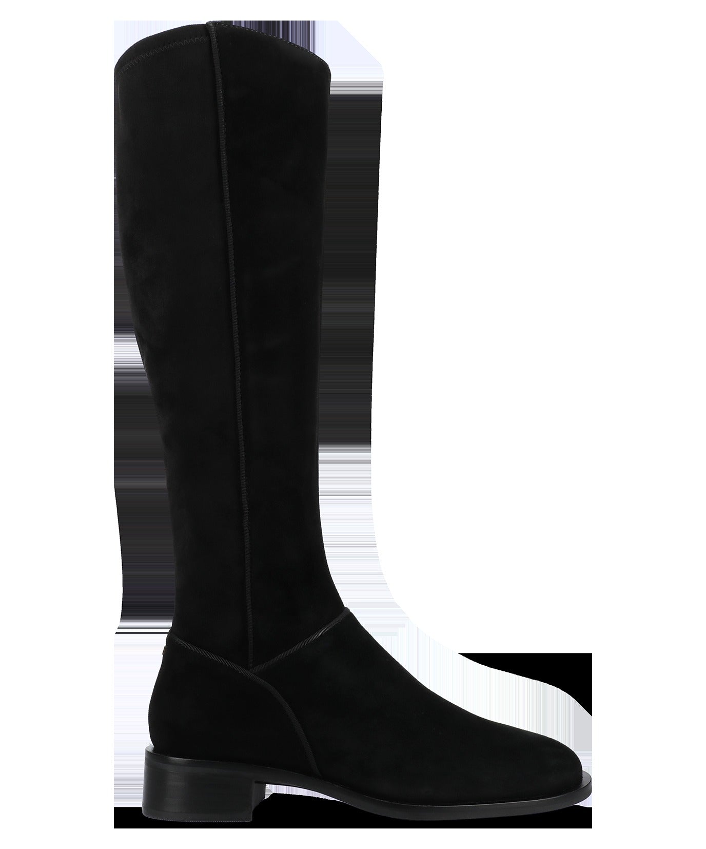 The Starling Tall Boot - Black Suede