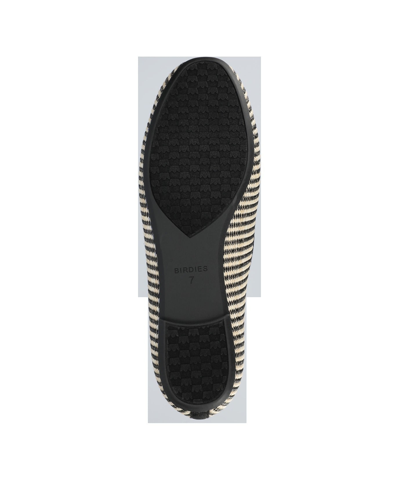 The Starling - Black/Off White Two Tone Raffia