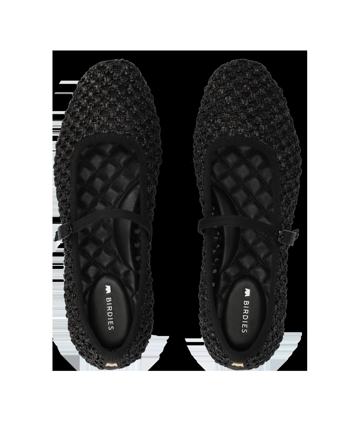 The Hummingbird Mary Jane - Black Openweave