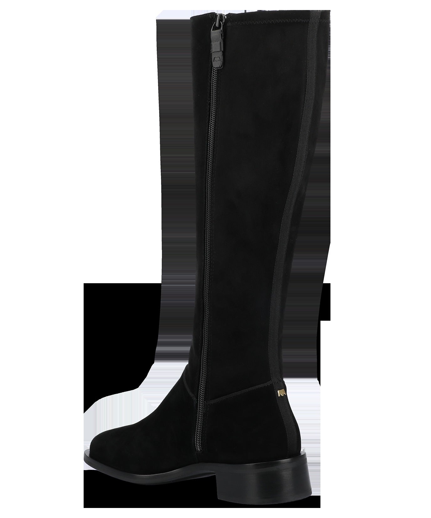 The Starling Tall Boot - Black Suede