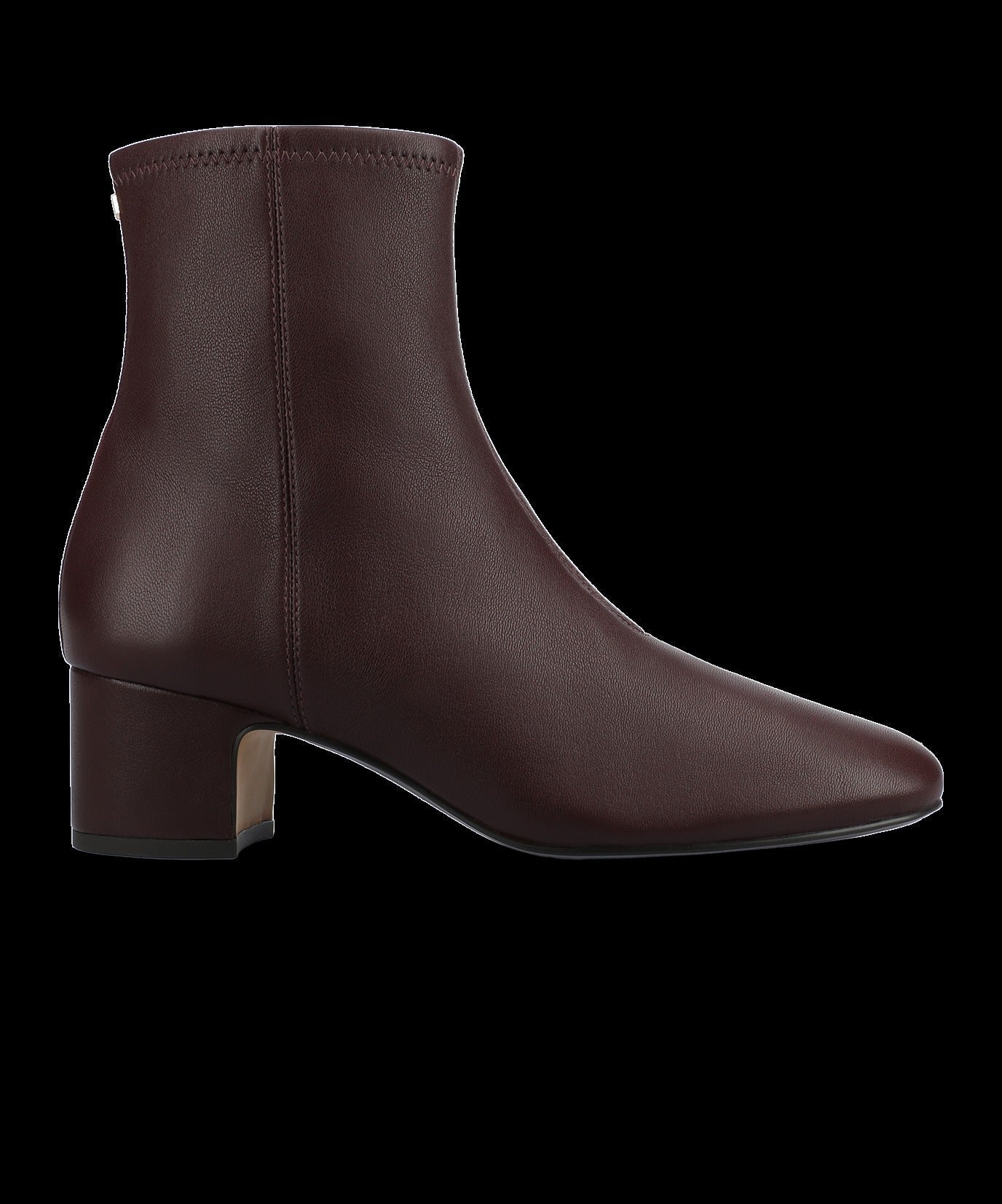 The Starling 50 Bootie - Burgundy Stretch Leather