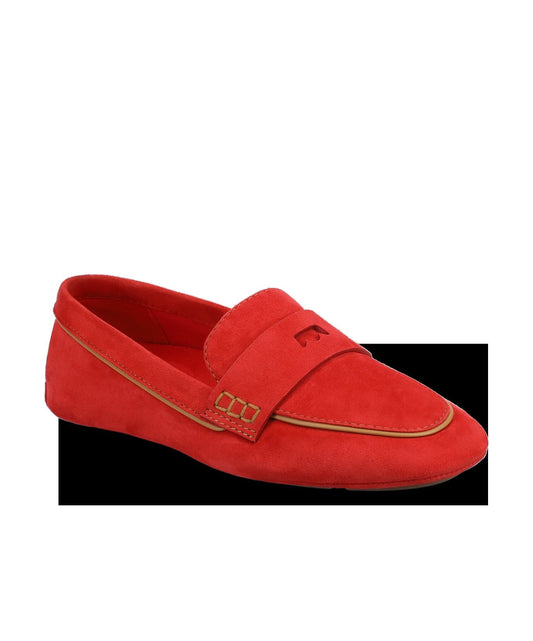 The Vesper Driver - Red Suede
