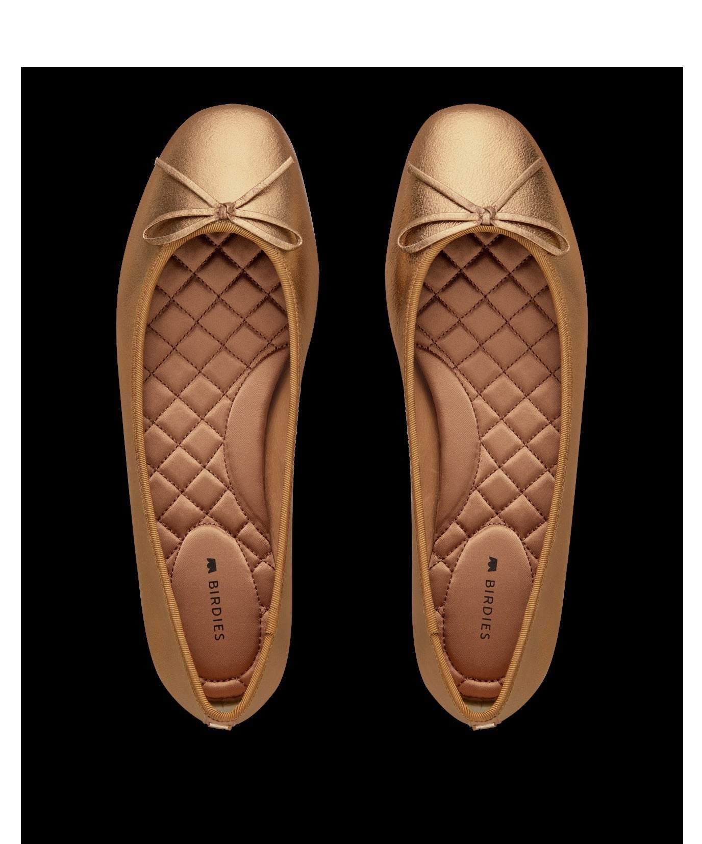 The Hummingbird - Vintage Gold Leather