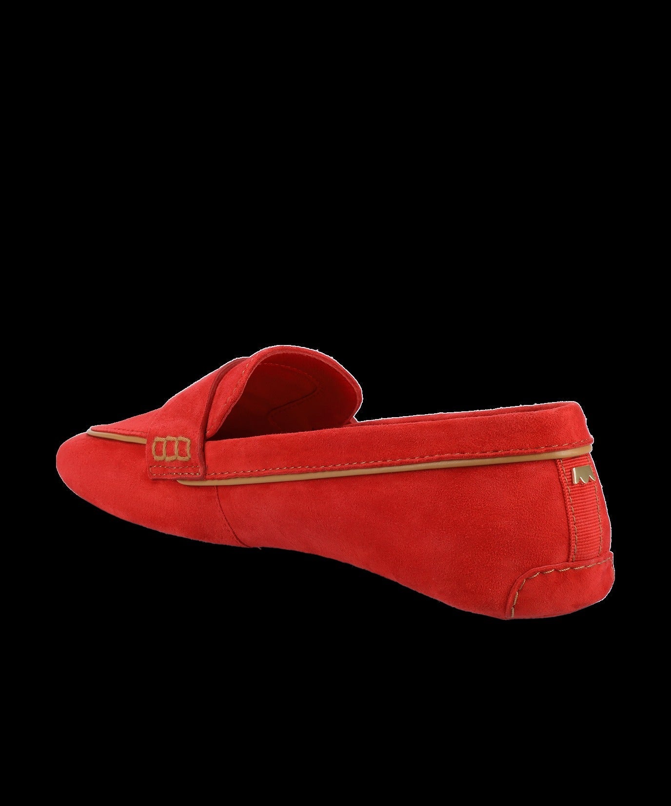 The Vesper Driver - Red Suede