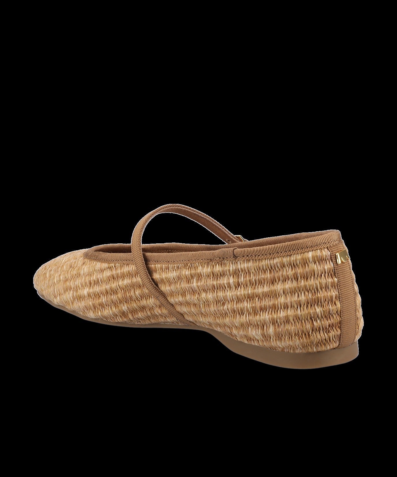 The Hummingbird Mary Jane - Tan Raffia