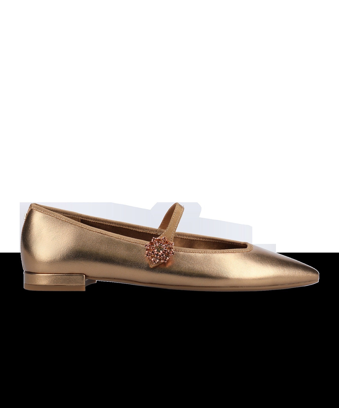 The Goldfinch 15 Mary Jane - Vintage Gold Metal Leather