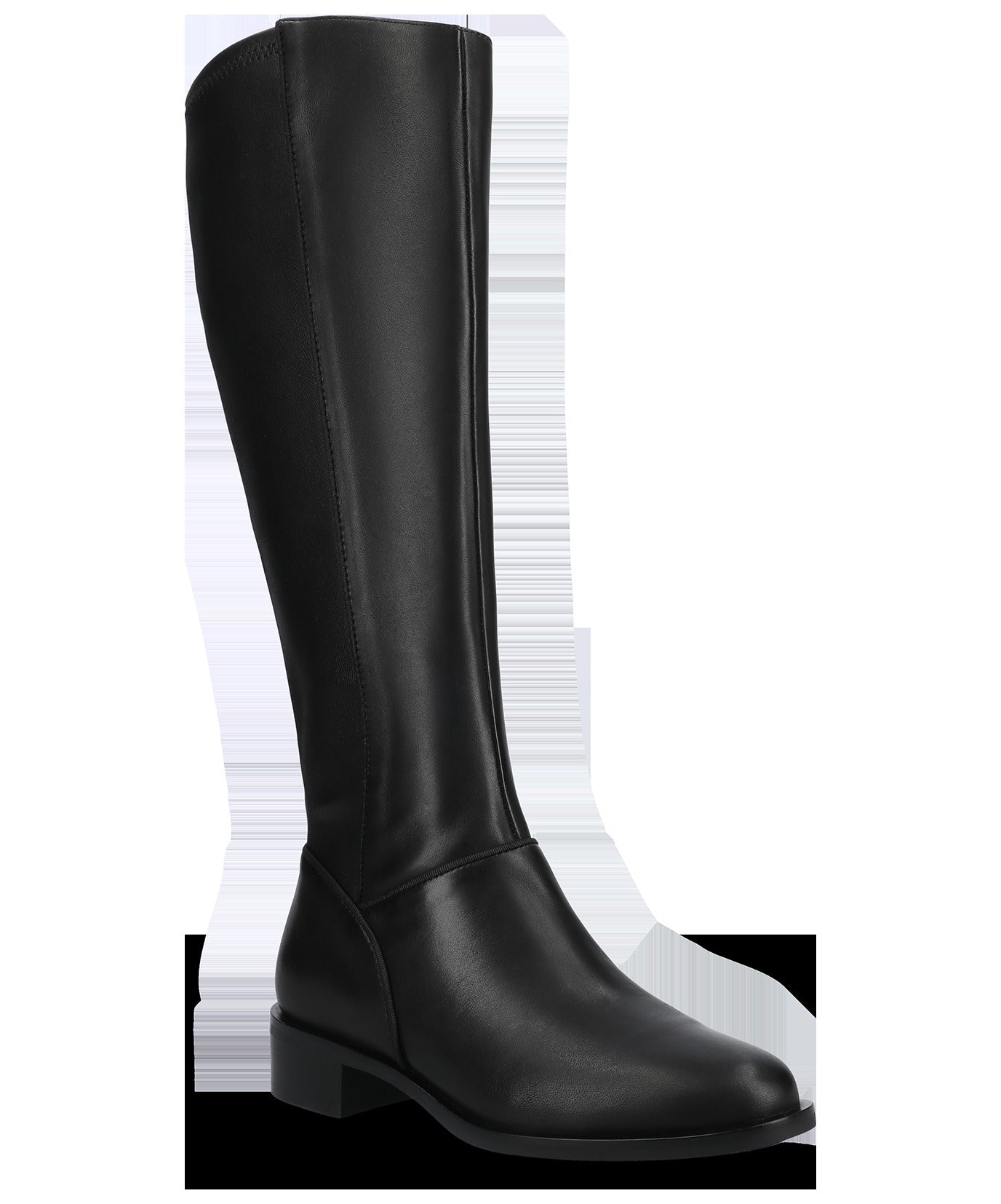 The Starling Tall Boot - Black Leather