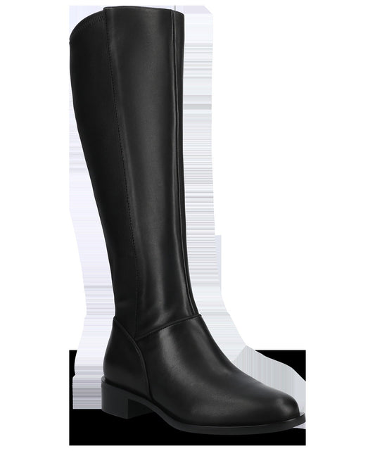 The Starling Tall Boot - Black Leather