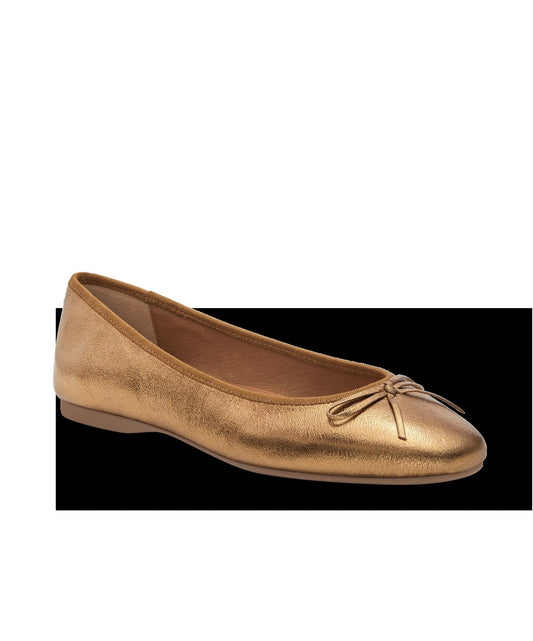 The Hummingbird - Vintage Gold Leather