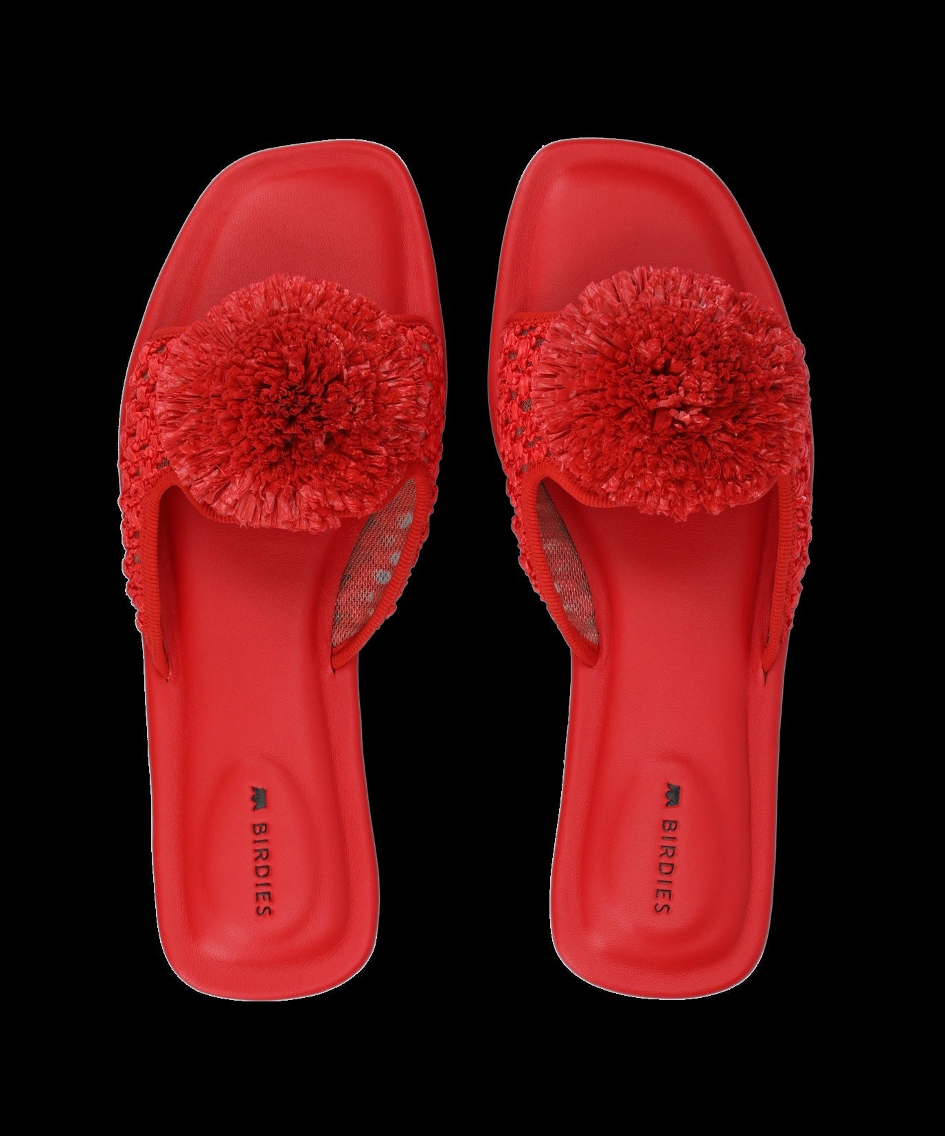 The Kiwi Pom - Red Openweave