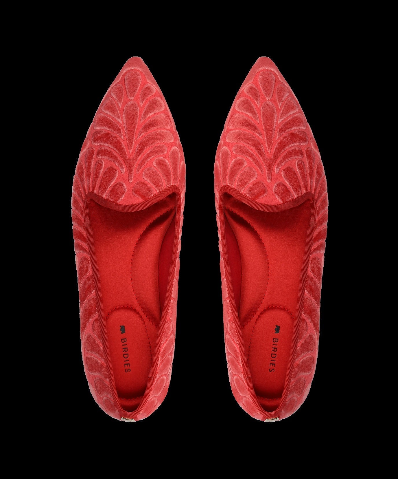 The Starfinch 15 Embroidery - Flame Velvet