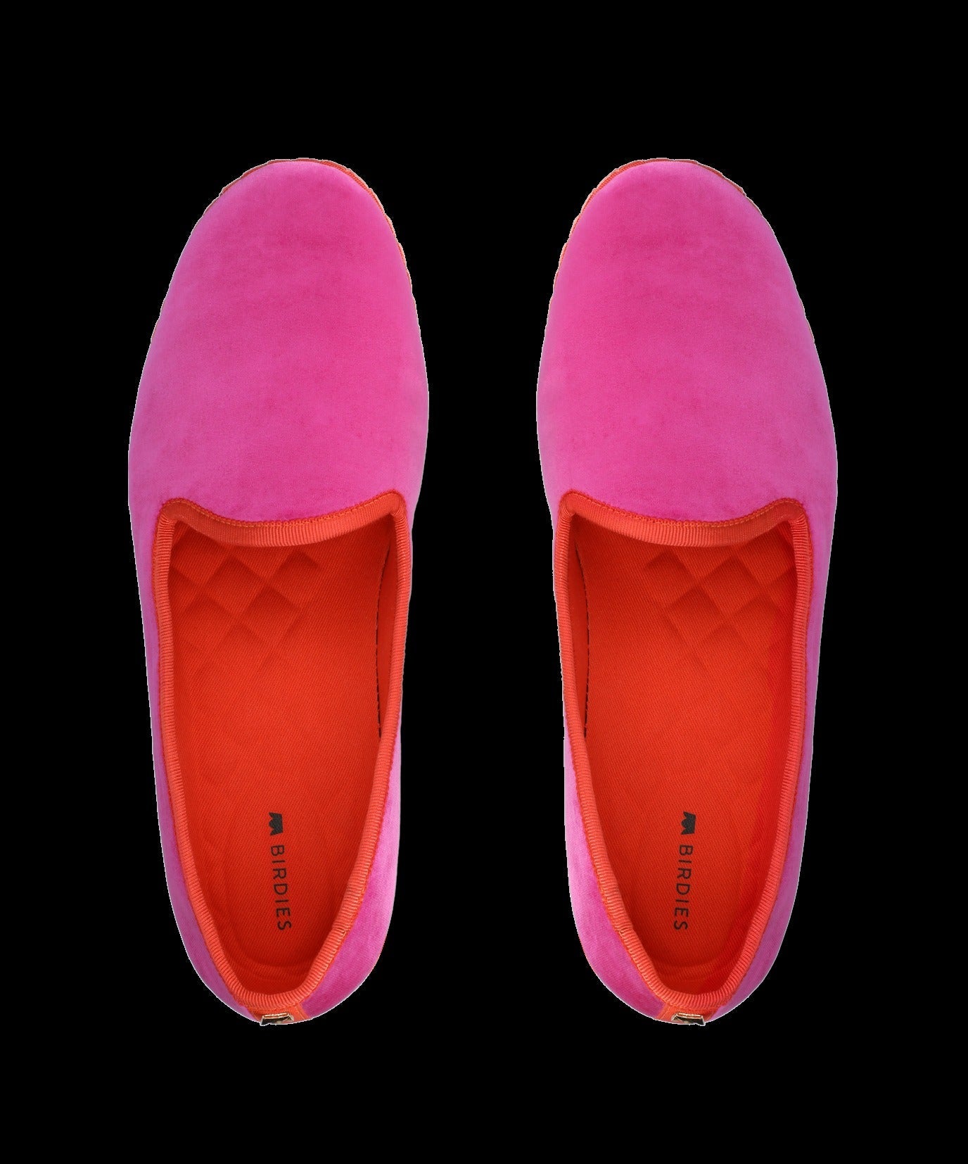 The Heron - Hot Pink Velvet