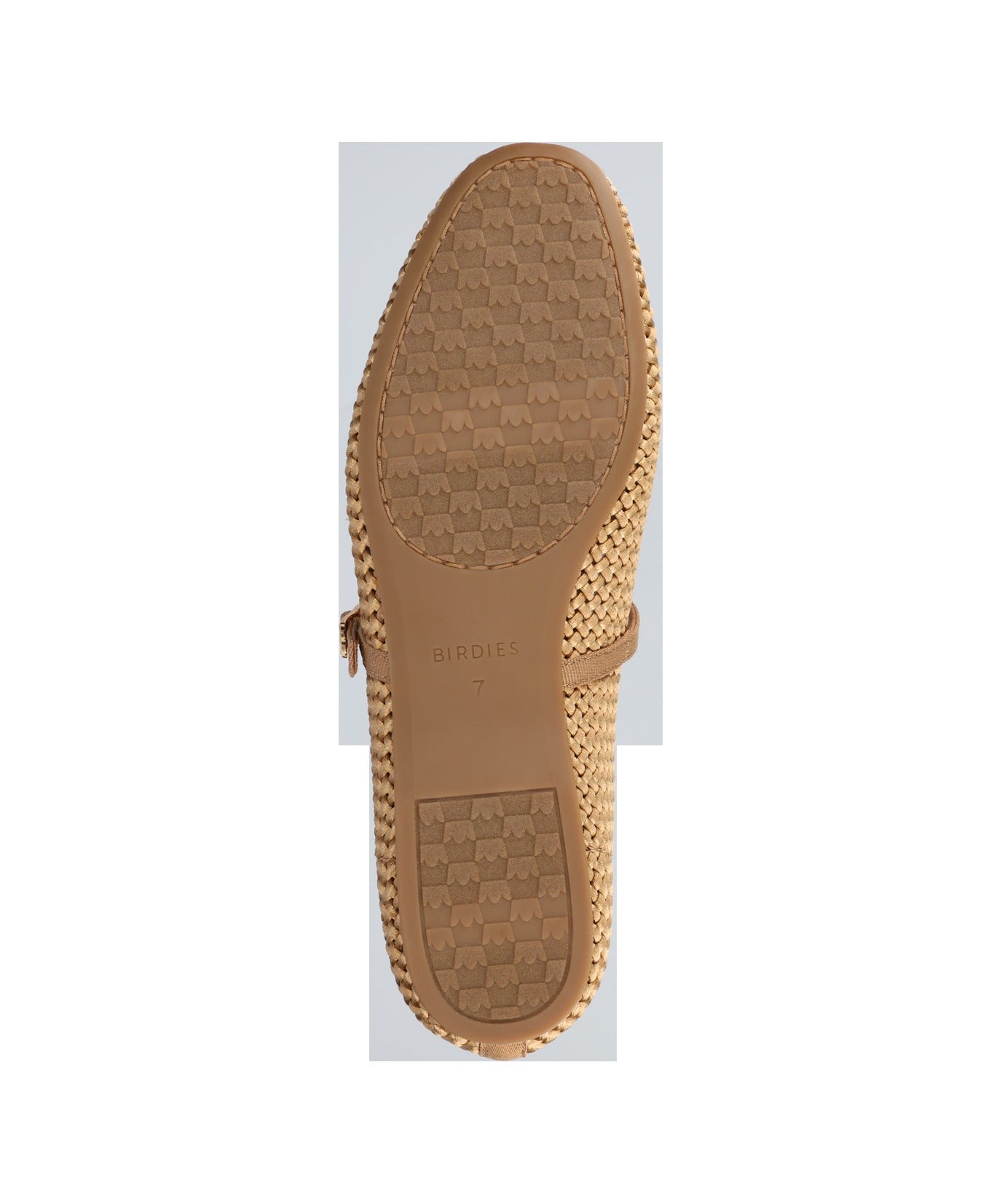 The Hummingbird Mary Jane - Gold Woven Satin