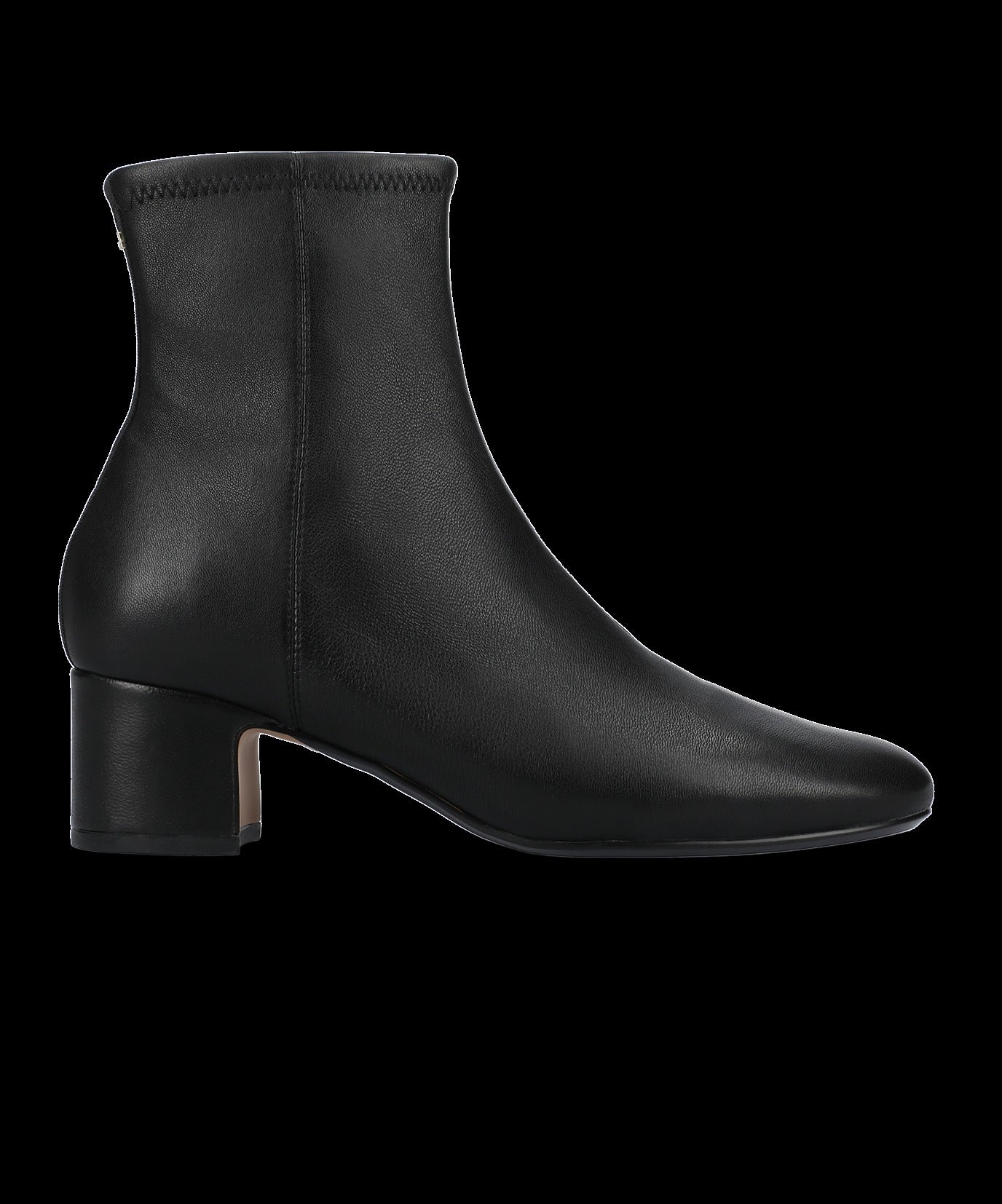 The Starling 50 Bootie - Black Stretch Leather